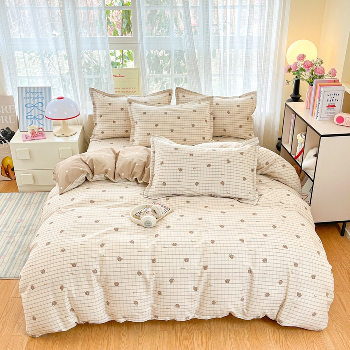 91家纺网 家纺一手货源 找家纺 （总）好亿来家纺 2026新款全棉纯棉印花小清新被套单件被套单品单被套