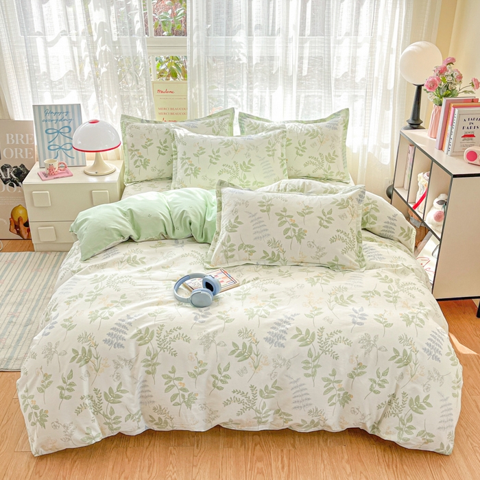 91家纺网 家纺一手货源 找家纺 （总）好亿来家纺 2026新款全棉纯棉印花小清新被套单件被套单品单被套