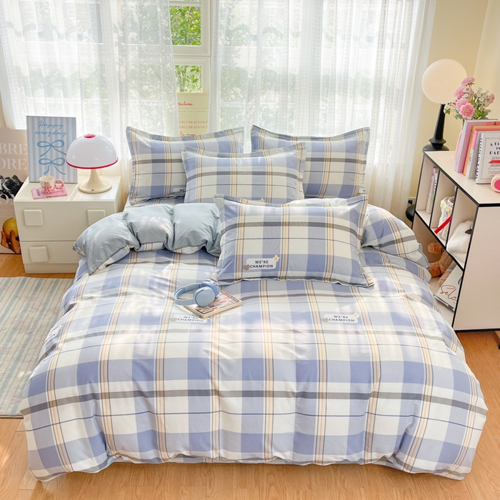 91家纺网 家纺一手货源 找家纺 （总）好亿来家纺 2026新款全棉纯棉印花小清新被套单件被套单品单被套