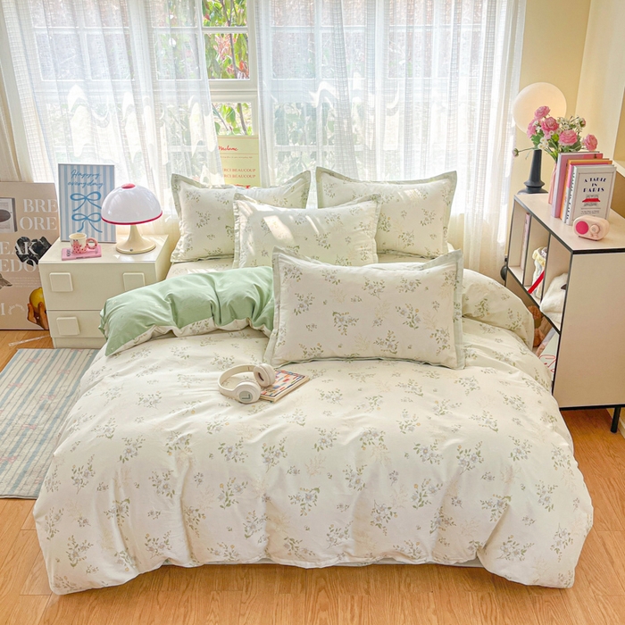 91家纺网 家纺一手货源 找家纺 （总）好亿来家纺 2026新款全棉纯棉印花小清新被套单件被套单品单被套