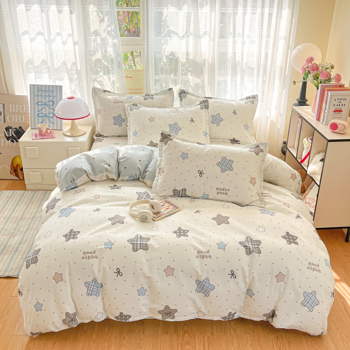 91家纺网 家纺一手货源 找家纺 （总）好亿来家纺 2026新款全棉纯棉印花小清新被套单件被套单品单被套