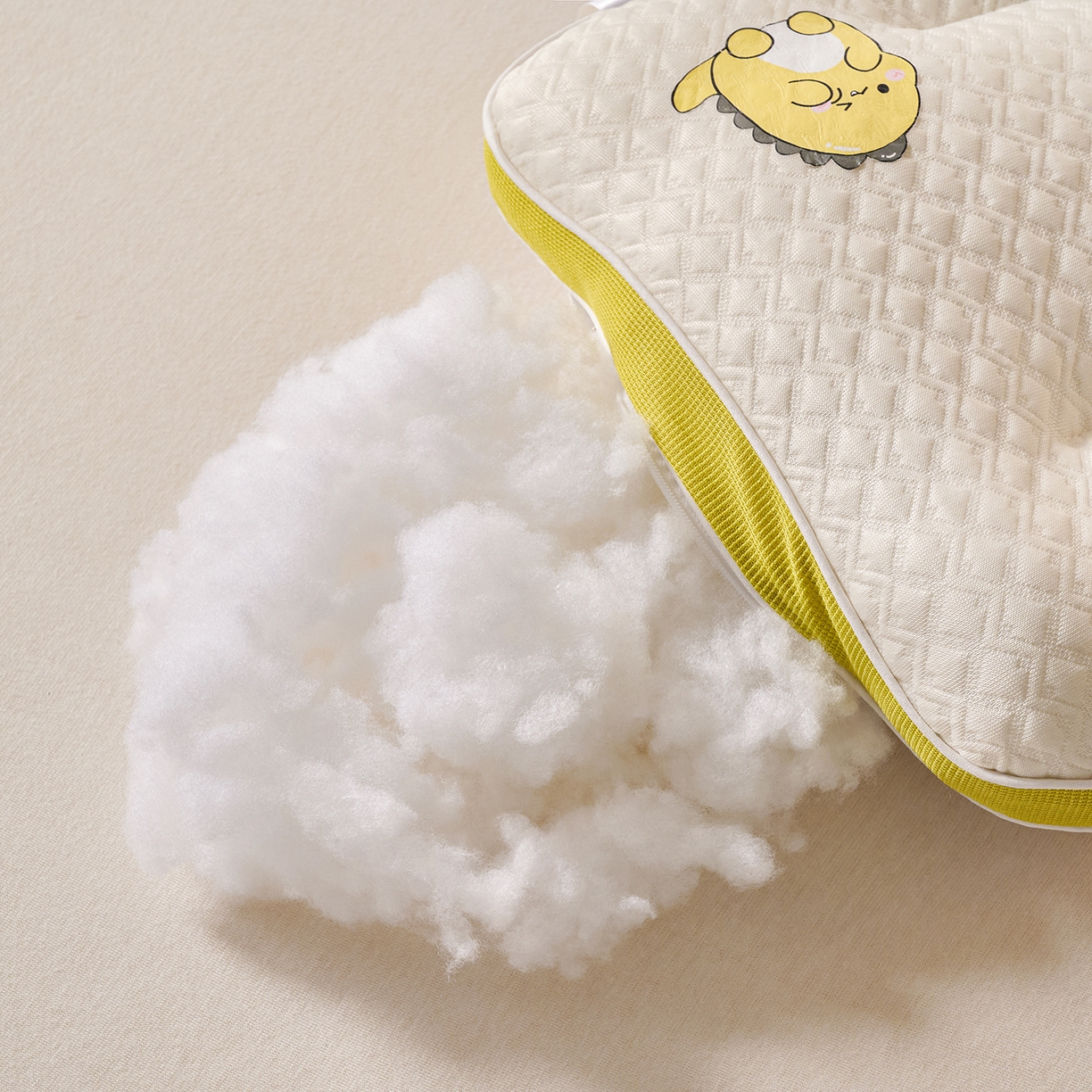 91家纺网 家纺一手货源 找家纺 （总）鼎晟纺 2026新款针织小恐龙云柔舒适枕亲子枕儿童幼儿园学生枕头枕芯