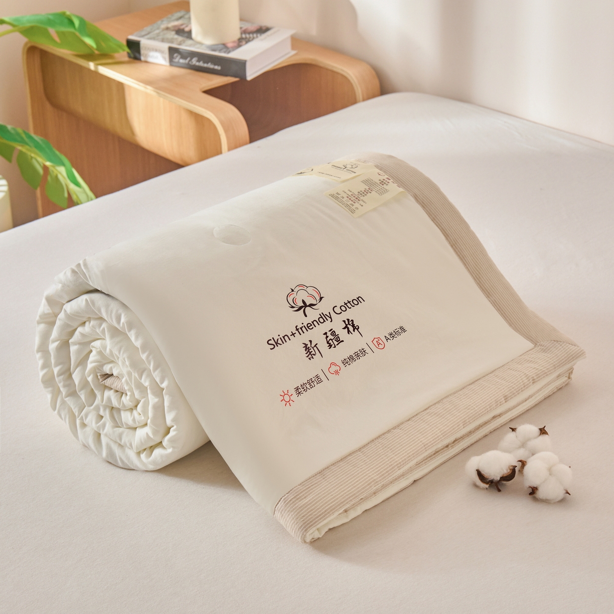 91家纺网 家纺一手货源 找家纺 （总）金灵居 2026春夏新款水洗棉棉花印花新疆棉夏被夏凉被空调被