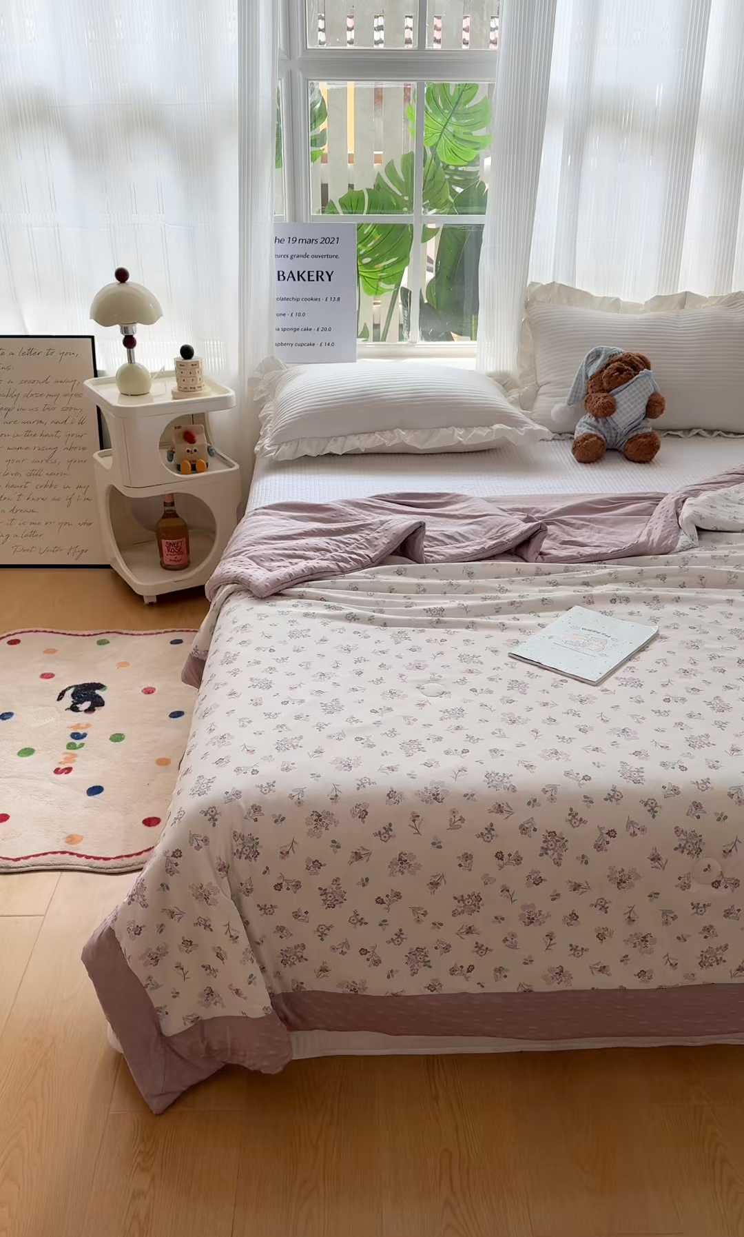 91家纺网 家纺一手货源 找家纺 花满路 2026新款氨凉感丝夏被 花间集