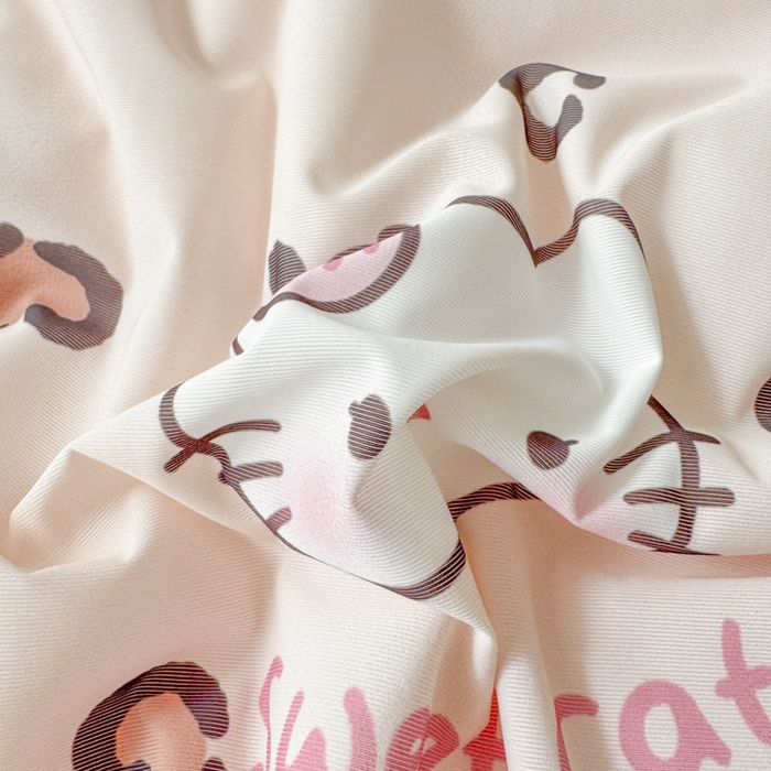 91家纺网 家纺一手货源 找家纺 花满路 2026新款氨凉感丝夏被 可可猫