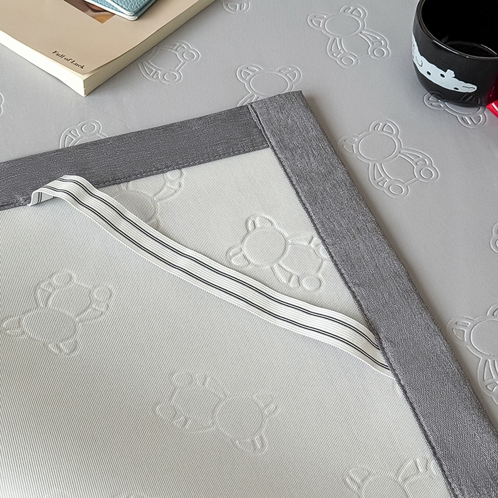 91家纺网 家纺一手货源 找家纺 人人爱家纺 2026新款凉感高密云顶冰丝软席-泰迪熊 泰迪熊-灰