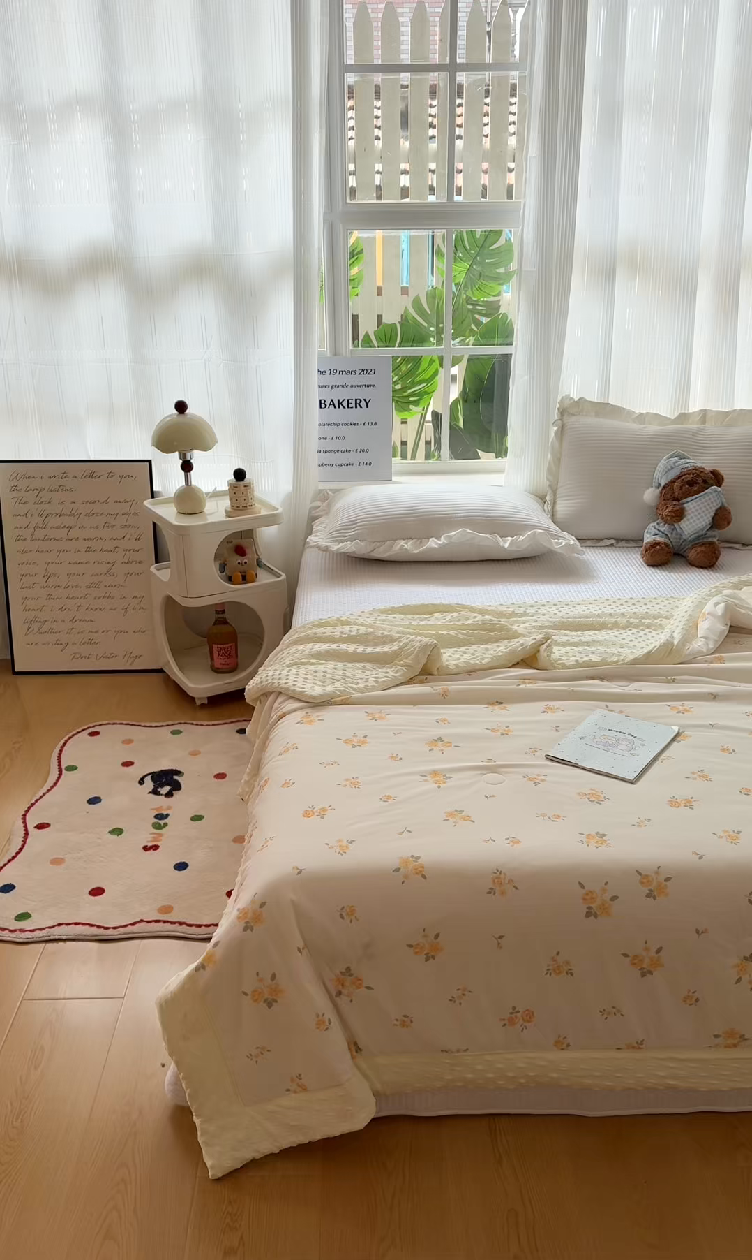 91家纺网 家纺一手货源 找家纺 花满路 2026新款氨凉感丝夏被 沐光