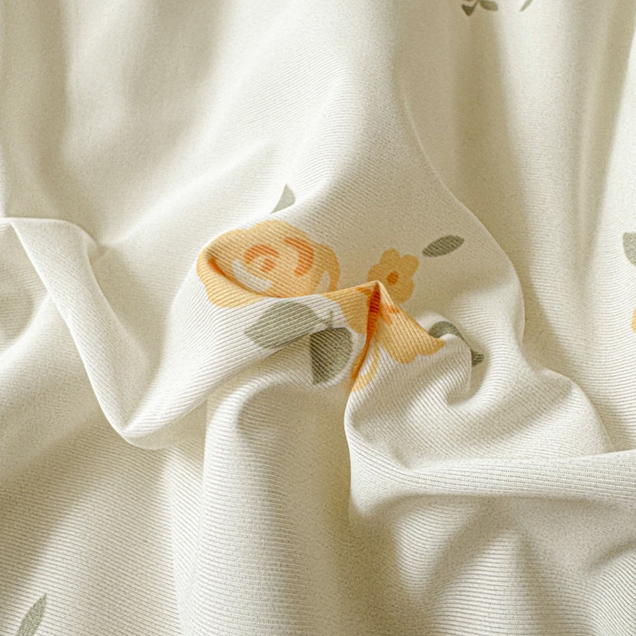 91家纺网 家纺一手货源 找家纺 花满路 2026新款氨凉感丝夏被 沐光