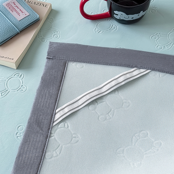 91家纺网 家纺一手货源 找家纺 人人爱家纺 2026新款凉感高密云顶冰丝软席-泰迪熊 泰迪熊-浅蓝