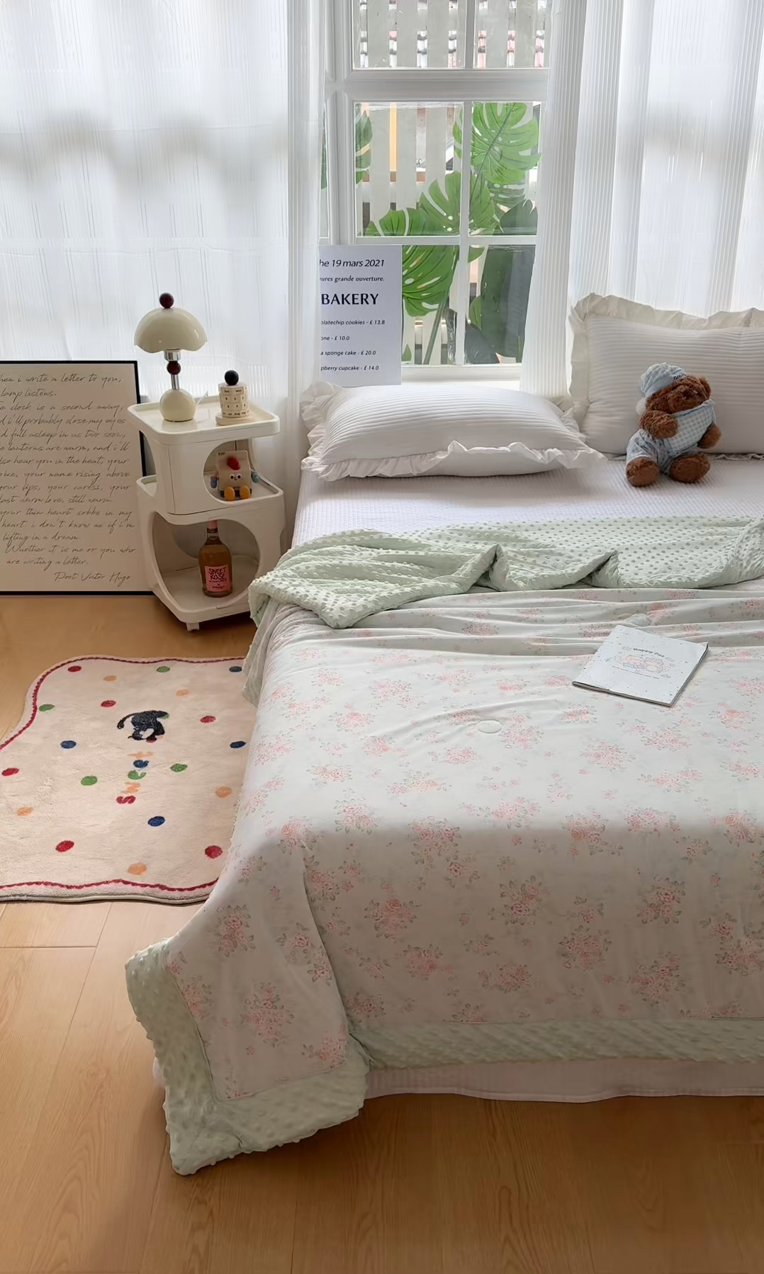 91家纺网 家纺一手货源 找家纺 花满路 2026新款氨凉感丝夏被 浅夏