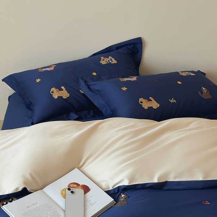 91家纺网 家纺一手货源 找家纺 （总）波比可可 2026春夏系列轻奢居家50s长绒棉全棉纯棉四件套小红书热款