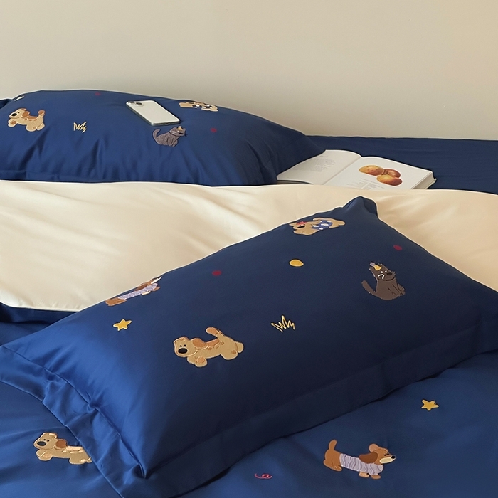 91家纺网 家纺一手货源 找家纺 （总）波比可可 2026春夏系列轻奢居家50s长绒棉全棉纯棉四件套小红书热款