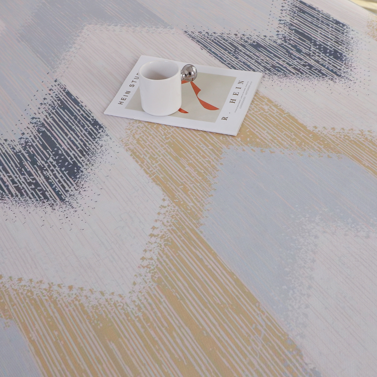 91家纺网 家纺一手货源 找家纺 小萌虎 2026新款碳光冰丝凉席床笠款拍法二 莫奈