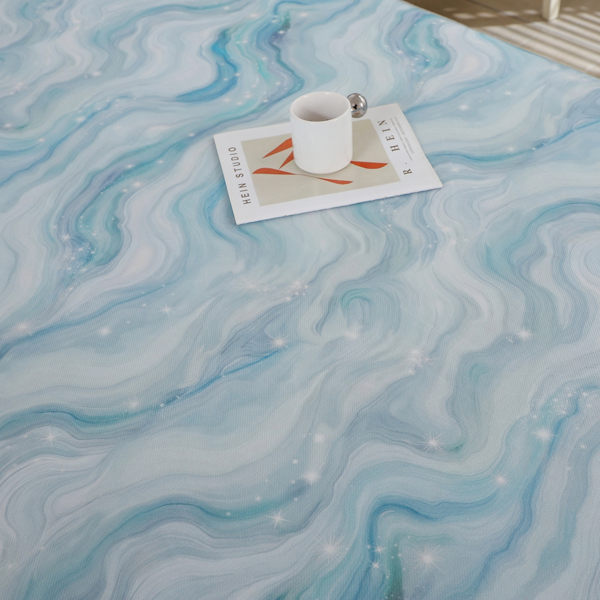 91家纺网 家纺一手货源 找家纺 小萌虎 2026新款碳光冰丝凉席床笠款拍法二 星空