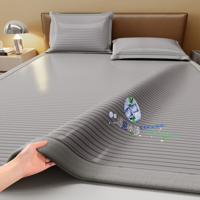 91家纺网 家纺一手货源 找家纺 （总）人人爱家纺 2026新款A类双面冰丝凉席