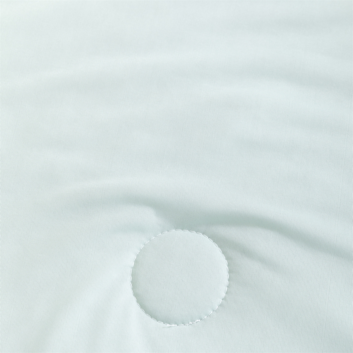 91家纺网 家纺一手货源 找家纺 富阿娜家纺 2026新款纯色双拼凉感丝夏被空调被夏凉被 薄荷绿+奶雾灰