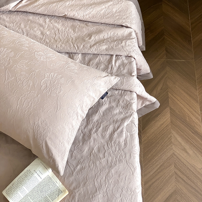 91家纺网 家纺一手货源 找家纺 宜代光年 2026新款60S全棉厚织提花夏被夏凉被空调被 夏被-漫莎