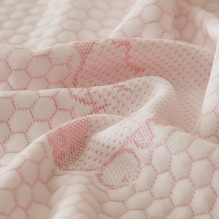 91家纺网 家纺一手货源 找家纺 翎盈家纺 2026新款春夏冰豆豆深睡枕专用枕套面包记忆枕枕头套 卡皮巴拉粉