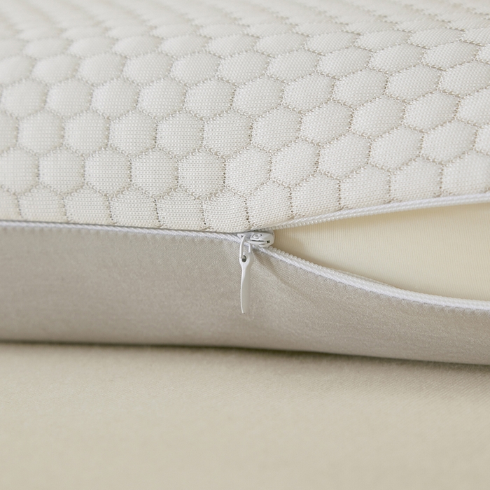 91家纺网 家纺一手货源 找家纺 翎盈家纺 2026新款春夏冰豆豆深睡枕专用枕套面包记忆枕枕头套 卡皮巴拉灰