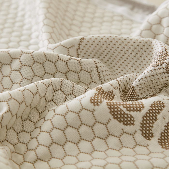 91家纺网 家纺一手货源 找家纺 翎盈家纺 2026新款春夏冰豆豆深睡枕专用枕套面包记忆枕枕头套 卡皮巴拉咖