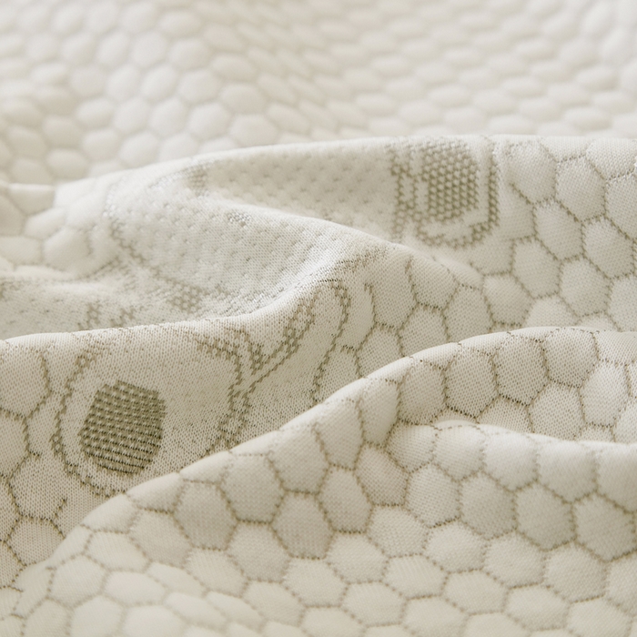 91家纺网 家纺一手货源 找家纺 翎盈家纺 2026新款春夏冰豆豆深睡枕专用枕套面包记忆枕枕头套 小熊灰