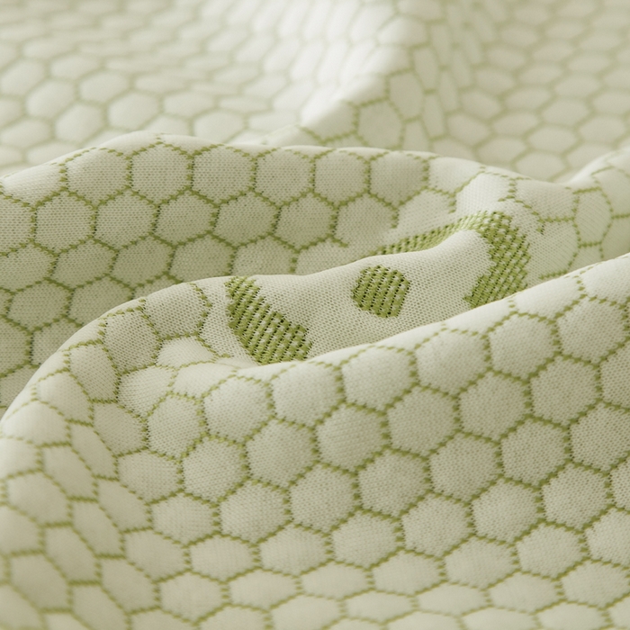 91家纺网 家纺一手货源 找家纺 翎盈家纺 2026新款春夏冰豆豆深睡枕专用枕套面包记忆枕枕头套 小熊绿