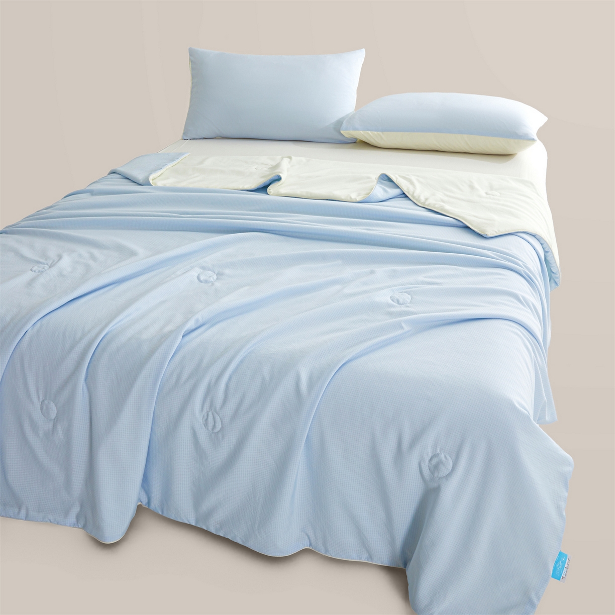 91家纺网 家纺一手货源 找家纺 （总）景眠 2026新款华夫格凉感夏被