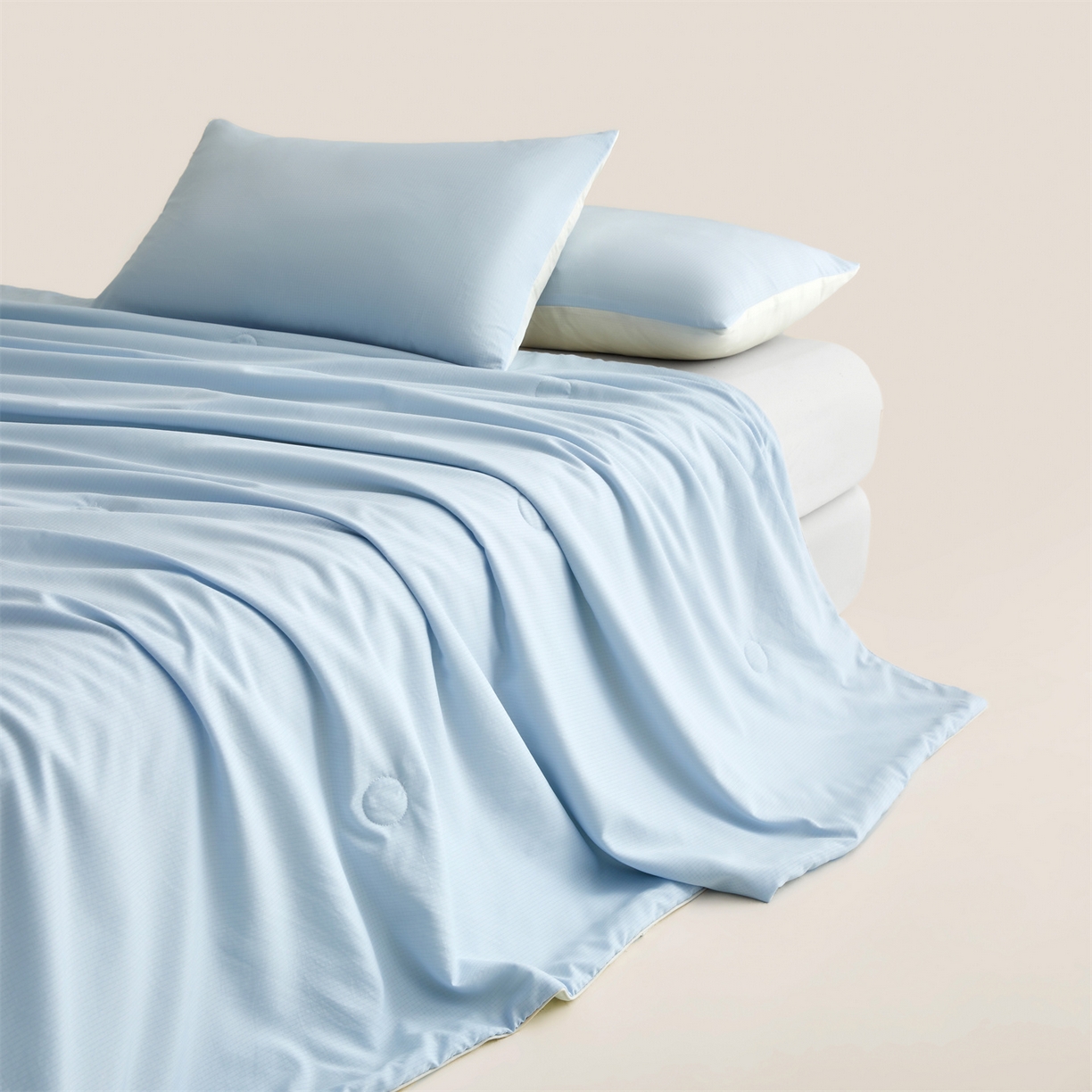 91家纺网 家纺一手货源 找家纺 （总）景眠 2026新款华夫格凉感夏被