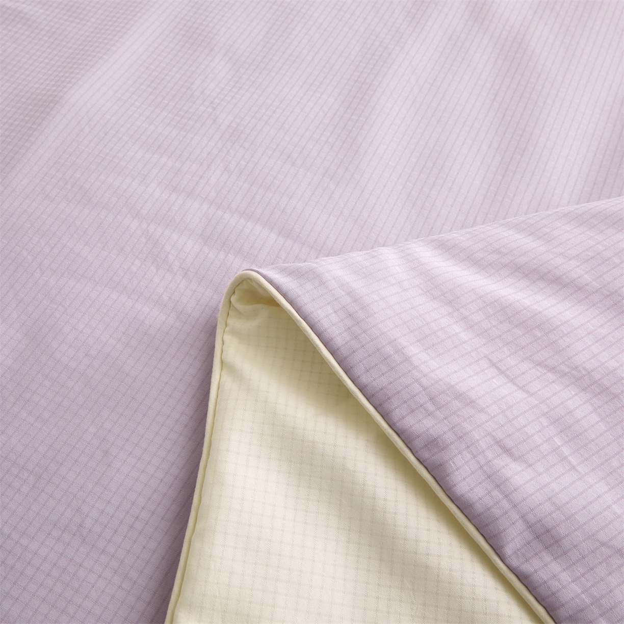 91家纺网 家纺一手货源 找家纺 景眠 2026新款华夫格凉感夏被 华夫格-香氛紫