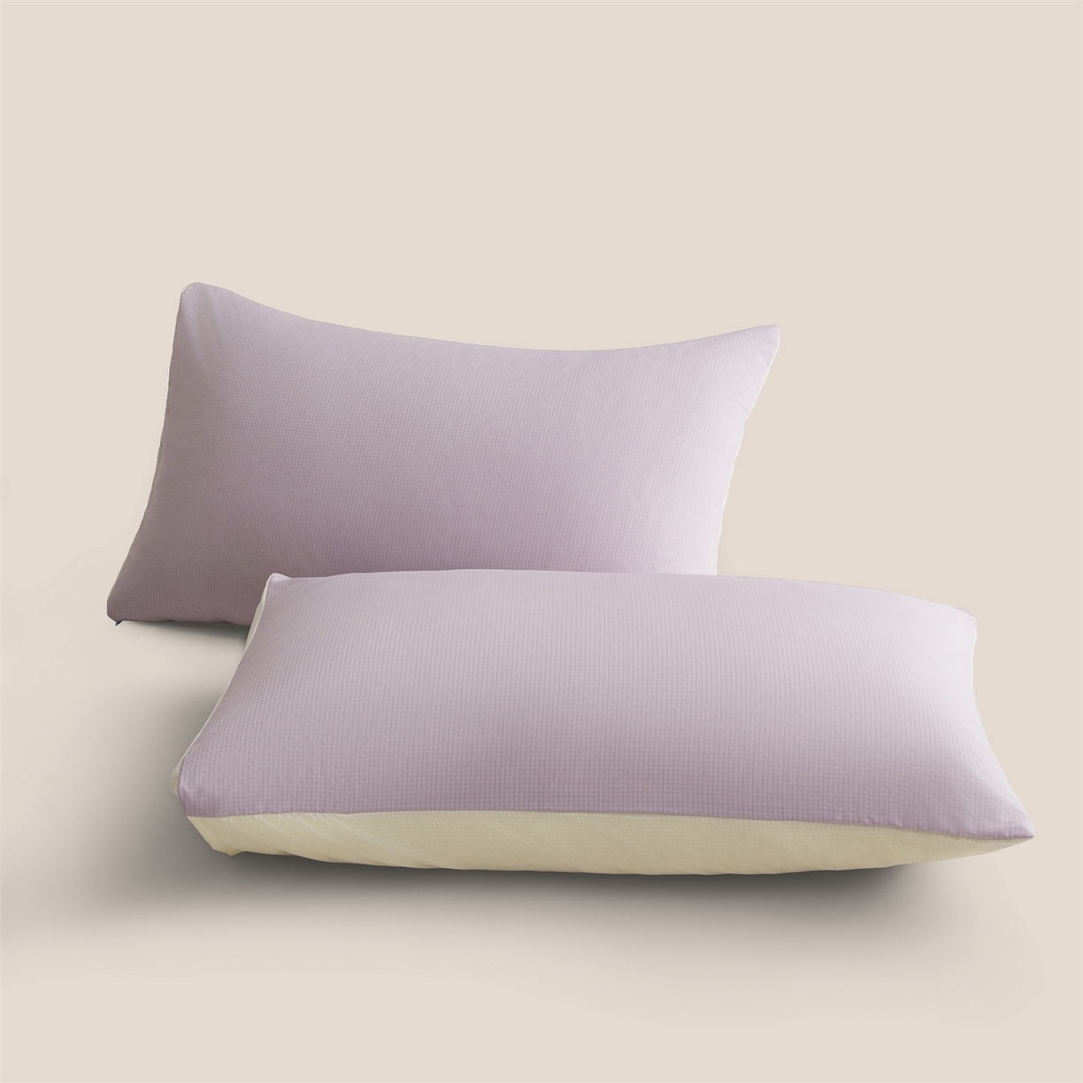 91家纺网 家纺一手货源 找家纺 景眠 2026新款华夫格凉感夏被 华夫格-香氛紫