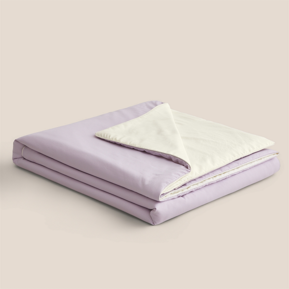 91家纺网 家纺一手货源 找家纺 景眠 2026新款华夫格凉感夏被 华夫格-香氛紫