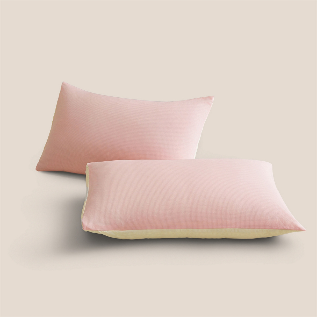 91家纺网 家纺一手货源 找家纺 景眠 2026新款华夫格凉感夏被 华夫格-樱花粉