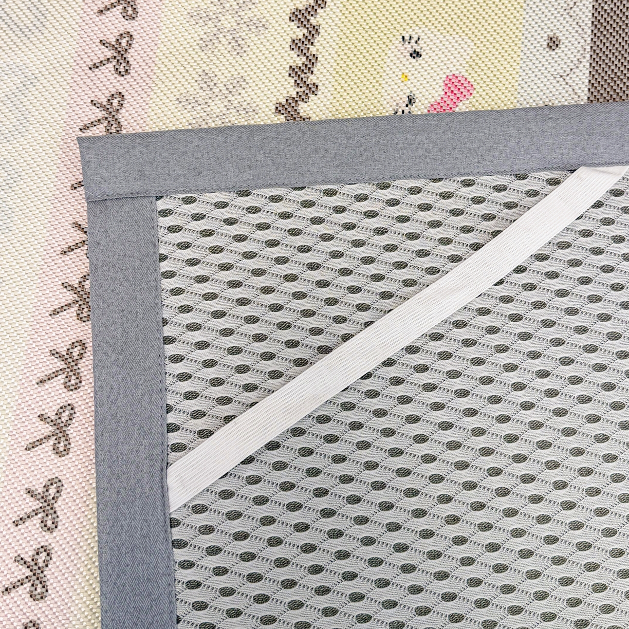 91家纺网 家纺一手货源 找家纺 沐慕 2026新款高克重600D冰丝印花冰藤席 冰藤-菲尔岛猫咪