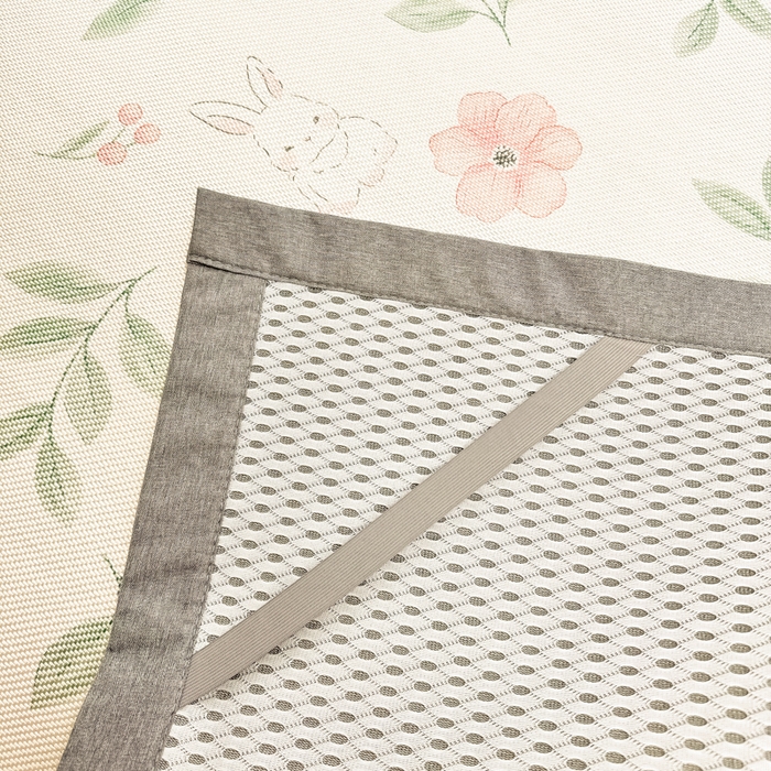 91家纺网 家纺一手货源 找家纺 沐慕 2026新款高克重600D冰丝印花冰藤席 冰藤-莫妮卡