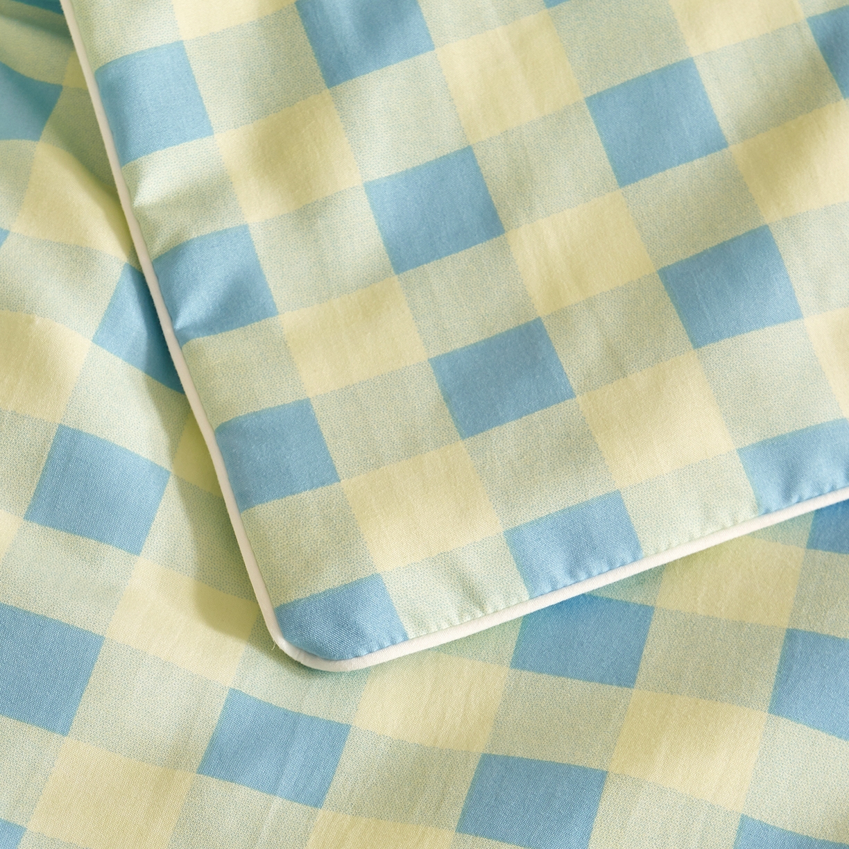 91家纺网 家纺一手货源 找家纺 （总）景眠 2026新款水洗棉格子夏被