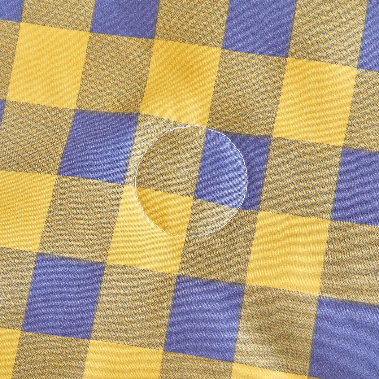 91家纺网 家纺一手货源 找家纺 景眠 2026新款水洗棉格子夏被 黄紫中格