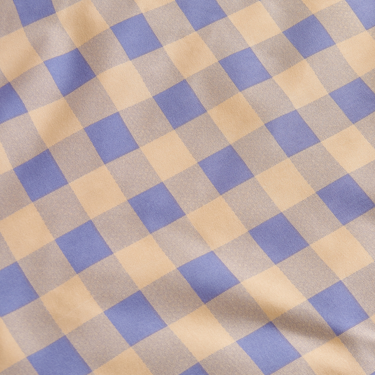 91家纺网 家纺一手货源 找家纺 景眠 2026新款水洗棉格子夏被 桔紫中格