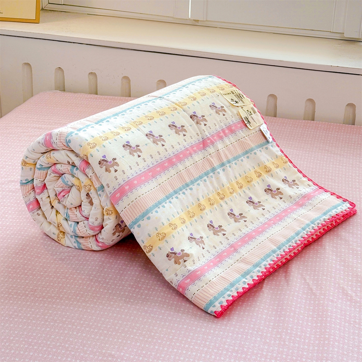 91家纺网 家纺一手货源 找家纺 （总）犇牛仓储供应链 2026春夏新款全棉印花新疆棉花夏被夏凉被空调被