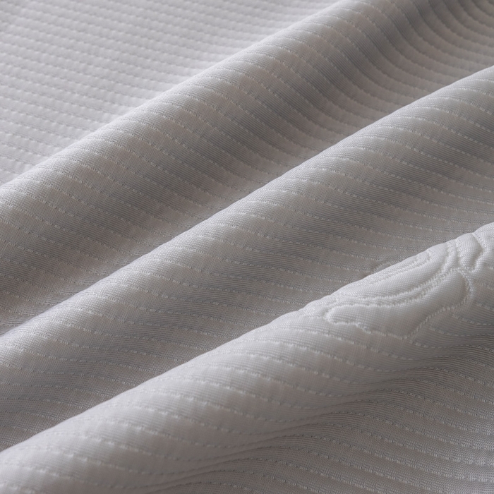 91家纺网 家纺一手货源 找家纺 野合家纺 2026新款豆豆凉席PE提花豆豆席席子凉席奶牛系列床单款 玫瑰-灰