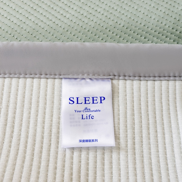 91家纺网 家纺一手货源 找家纺 野合家纺 2026新款豆豆凉席PE提花豆豆席席子凉席奶牛系列床单款 玫瑰-绿