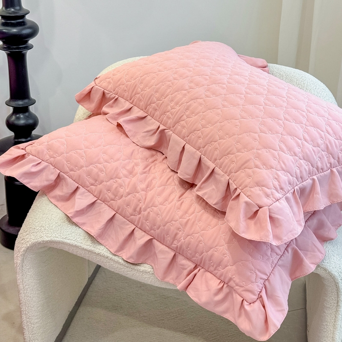 91家纺网 家纺一手货源 找家纺 （总）野合家纺 2026新款A类水洗棉纯色夹棉床裙单床裙床裙单件