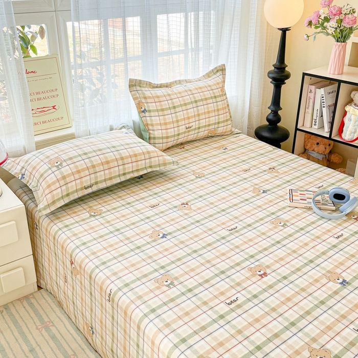 91家纺网 家纺一手货源 找家纺 （总）好亿来家纺 2026新款全棉纯棉印花小清新单枕套枕套单件