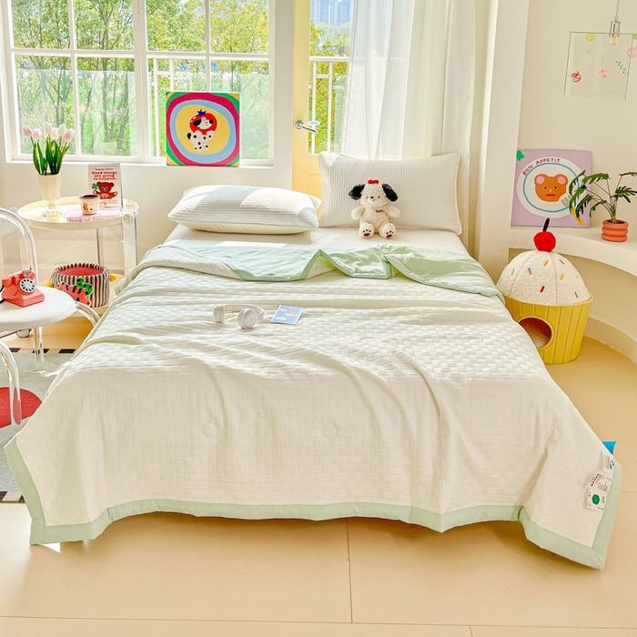 91家纺网 家纺一手货源 找家纺 （总）犇牛仓储供应链 2026新款华夫格夏被