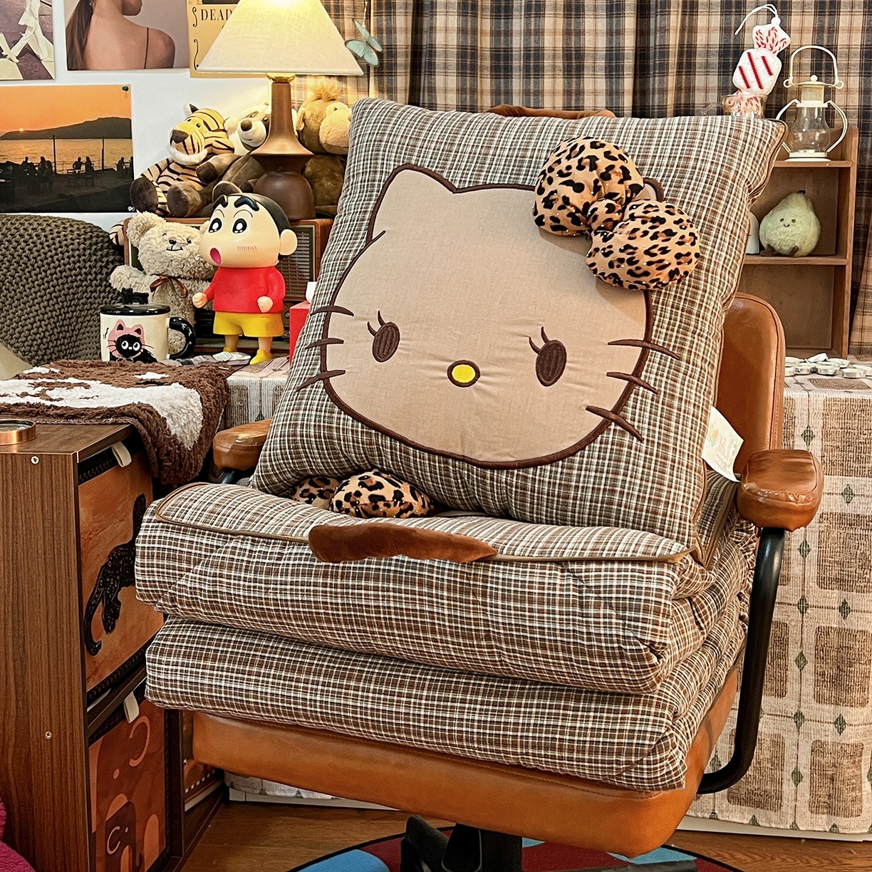 91家纺网 家纺一手货源 找家纺 （总）古本家居 2026新款立体蝴蝶结全棉KT抱枕被