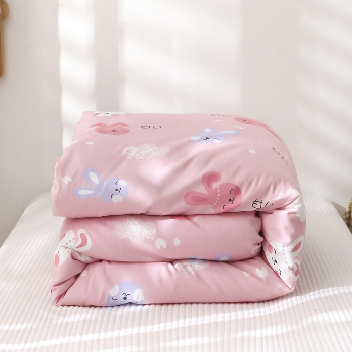 91家纺网 家纺一手货源 找家纺 （总 ）全棉幼儿园被子三件套儿童午睡棉被褥宝宝入园含芯六件套