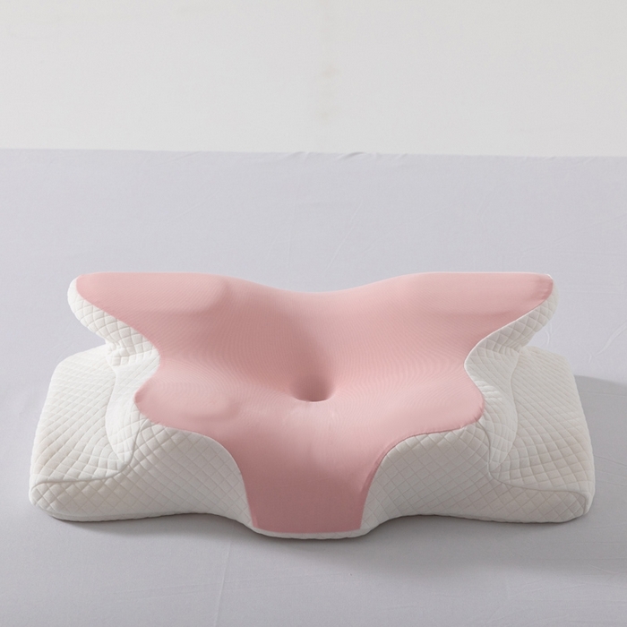 91家纺网 家纺一手货源 找家纺 （总）老地方家纺 2026新款跨境支撑性牛角枕飞机枕碟形枕枕头慢回弹枕芯