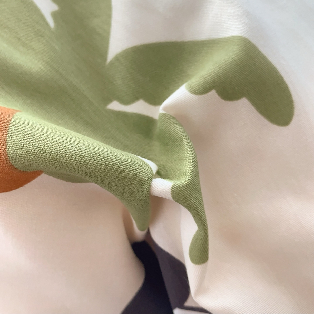 91家纺网 家纺一手货源 找家纺 奈萝家纺 2025新款全棉纯棉小清新印花四件套-第一波 快乐熊猫蓝