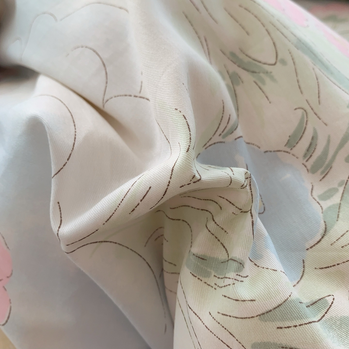 91家纺网 家纺一手货源 找家纺 奈萝家纺 2025新款全棉纯棉小清新印花四件套-第一波 魔恋仙灵