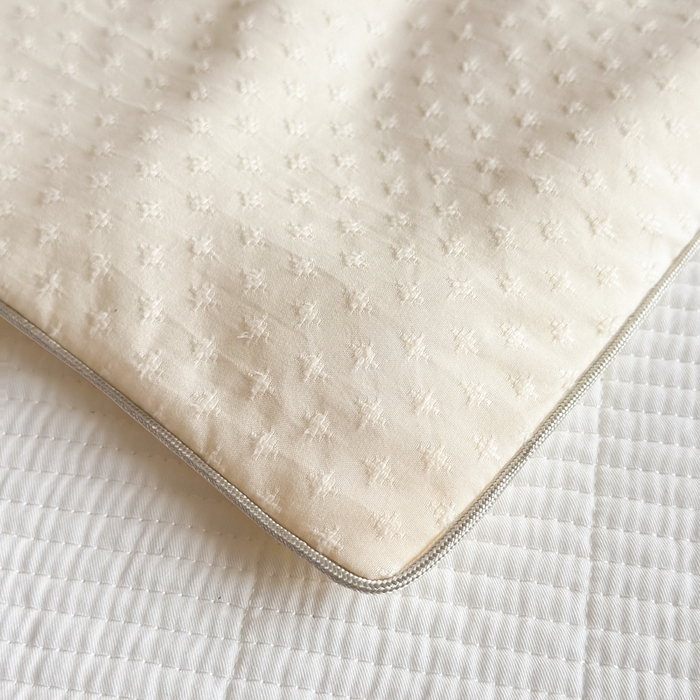 91家纺网 家纺一手货源 找家纺 六合家纺 2026新款A类贡缎提花星空点夏被 星空点-米黄