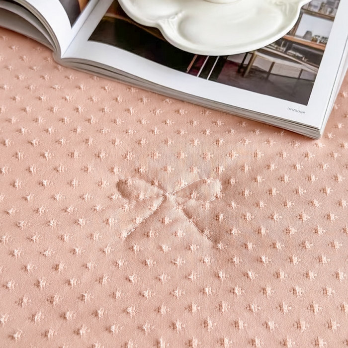 91家纺网 家纺一手货源 找家纺 六合家纺 2026新款A类贡缎提花星空点夏被 星空点-香槟色